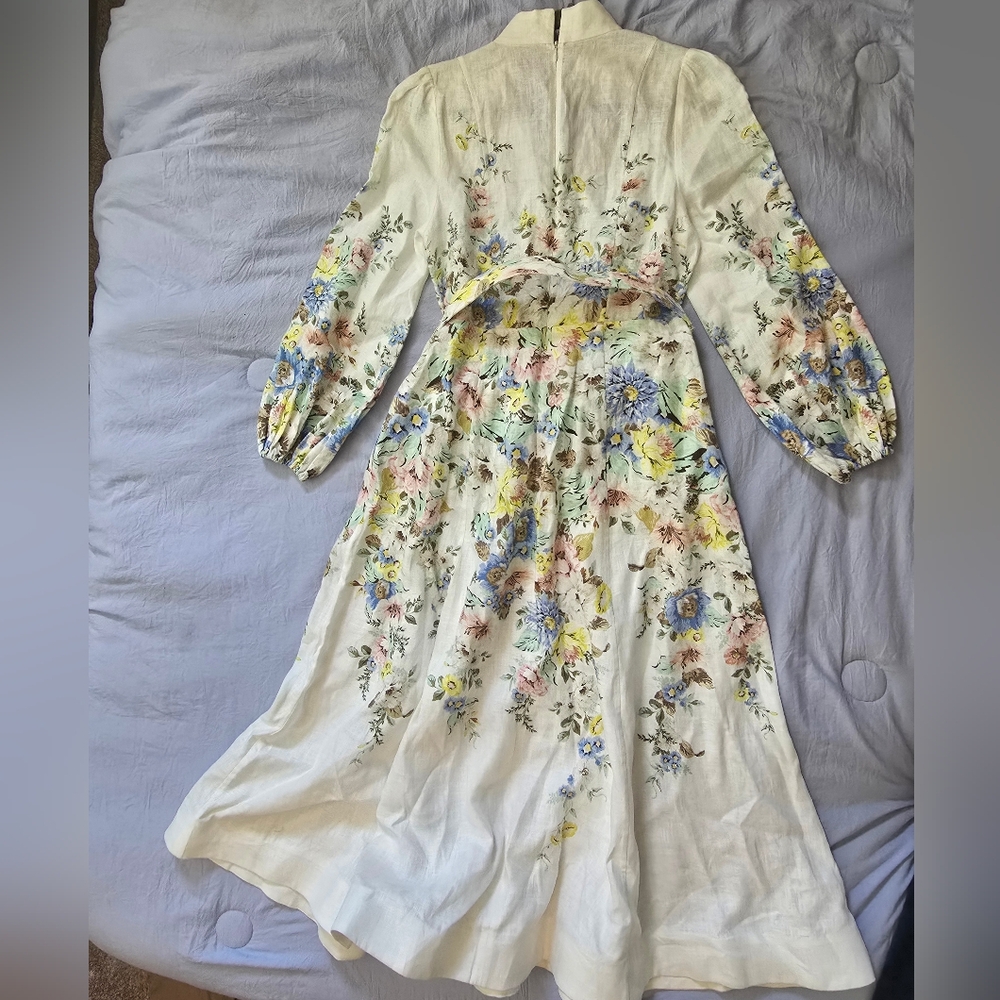Floral Long Sleeve Dress